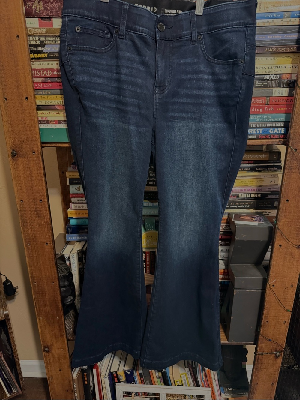 Torrid Dark Indigo Flared Jeans